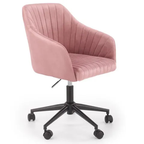 FRESCO fotel młodzieżowy różowy velvet