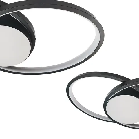 Lampa sufitowa FOCUS 40W LED czarna pilot ML6413