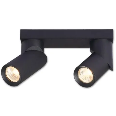 Lampa sufitowa, listwa RITA 2 czarna