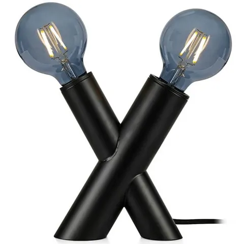 Lampa stojąca stołowa Simul 108052 Markslojd 2xE14/E27 40W Czarny