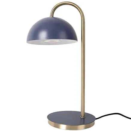 Lampa biurkowa Dome niebieska