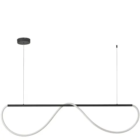 Lampa wisząca sufitowa Meleca LP-2345/1P M BK Light Prestige LED