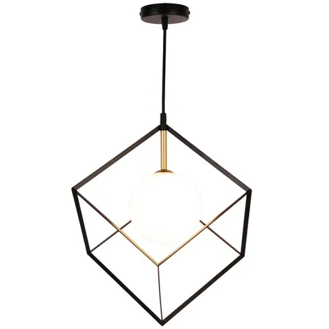 Lampa sufitowa wisząca WEERT czarna