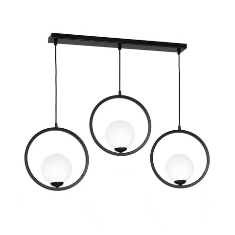 Lampa wisząca BOSTON 3xE14 Milagro czarna ML5594