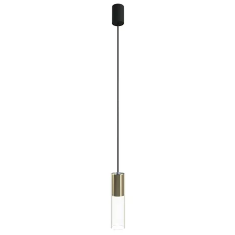 Lampa sufitowa wisząca CYLINDER M 7868 Nowodvorski 10W GU10 R50 Szkło Transparentny