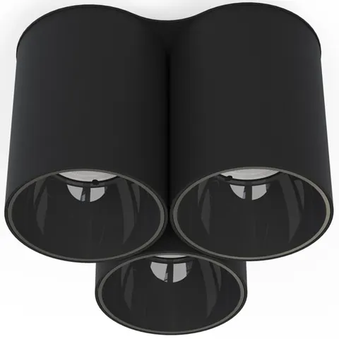 Lampa sufitowa spot EYE TONE III czarna
