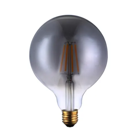 Italux żarówka G95 LED E27 4W 160lm 2200K filament ściemnialny przydymiona matowa