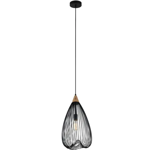 Lampa wisząca NUKA czarna