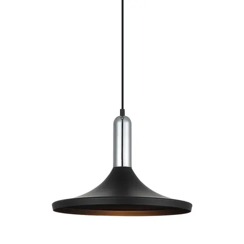 Lampa wisząca LUSTY czarna