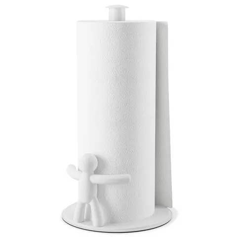 Stojak na ręcznik papierowy BUDDY biały