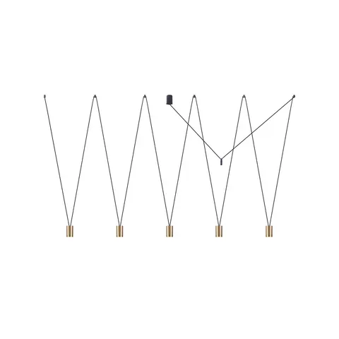 Lampa wisząca MORE EYE SOLID BRASS V 7608 Nowodvorski Lighting
