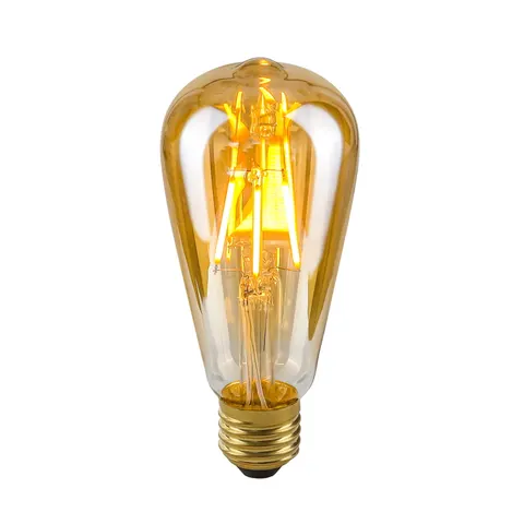Żarówka E27 4W 2200K ST64 Amber
