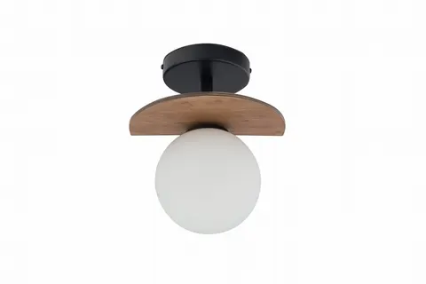 Lampa sufitowa MIRROR 1x G9 12W LED czarna brązowa kule Sigma 33300