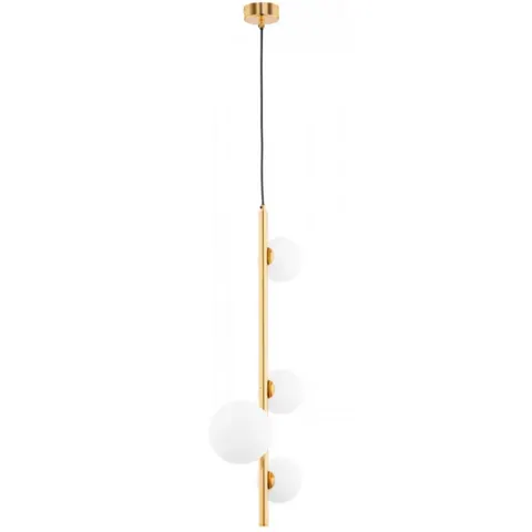 Lampa sufitowa wisząca TAIDA 4 złota