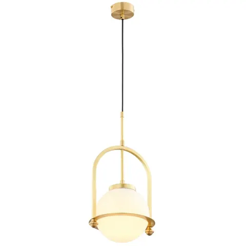 Lampa sufitowa wisząca ROSSO złota