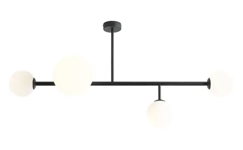 Lampa sufitowa, wisząca DIONE 4 czarna
