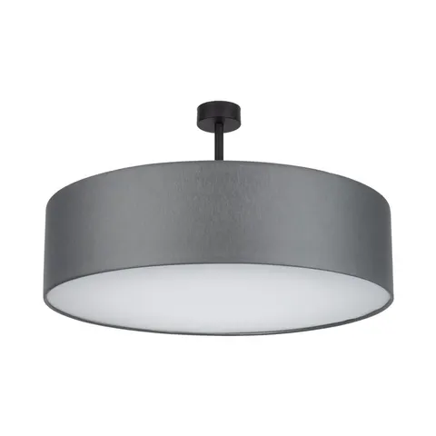 Lampa sufitowa plafon RONDO grafit