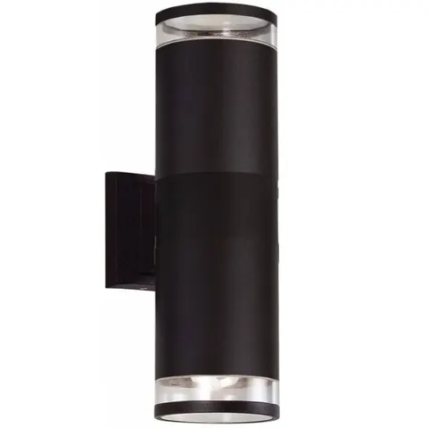 Lampa elewacyjna kinkiet zewnętrzny WELLA 2 czarny