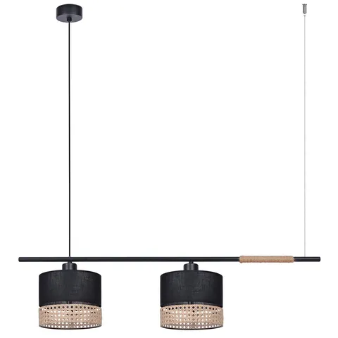 Lampa sufitowa wisząca VIMBO 2 czarna