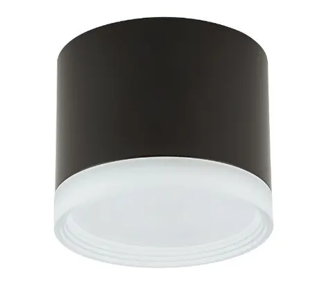 Lampa sufitowa natynkowa SILBA 10477 Nowodvorski 1xGX53 12W only LED Aluminium lakierowane Czarny
