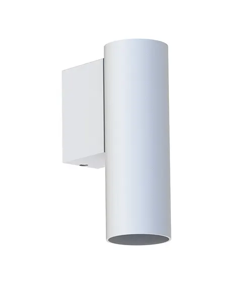 Biała lampa ścienna kinkiet walec Nowodvorski 10746 Fourty Wall S GU10 R35