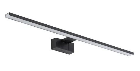 Czarny kinkiet do łazienki nad lustro Nowodvorski 10678 Cezanne L LED 15W 4000K IP44 80cm