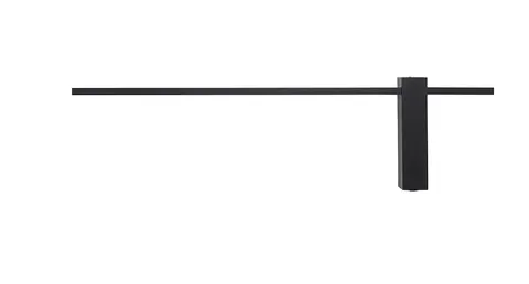 Czarny smukły podłużny kinkiet lampa ścienna Nowodvorski 10852 Motive M LED 11W 4000K 80cm