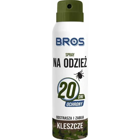 Bros - spray na komary i kleszcze na odzież 90ml