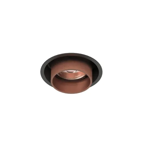 Lampa sufitowa podtynkowa MONO SLIDE 10801 Nowodvorski 1xGU10 R50 10W only LED Stal lakierowana Satynowa miedź