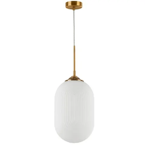 Lampa sufitowa wisząca ATHENA mosiężna