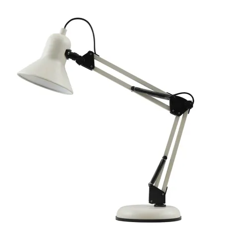 Lampka biurkowa TIAGO 1xGU10 biała metalowa 47cm Italux TB-29743-BG