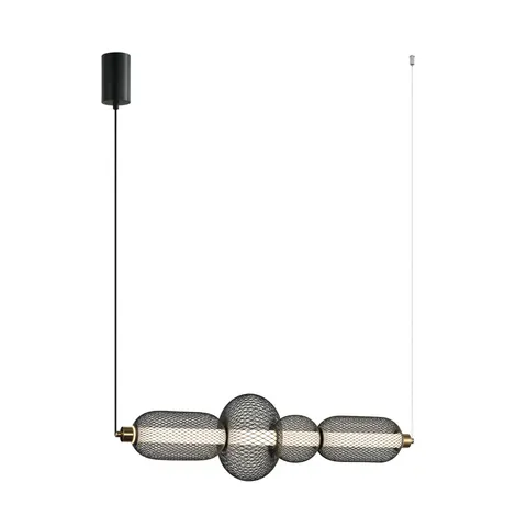 Lampa sufitowa MARCO 16W LED czarna 900Lm 3000K Italux PND-84283-4-BK