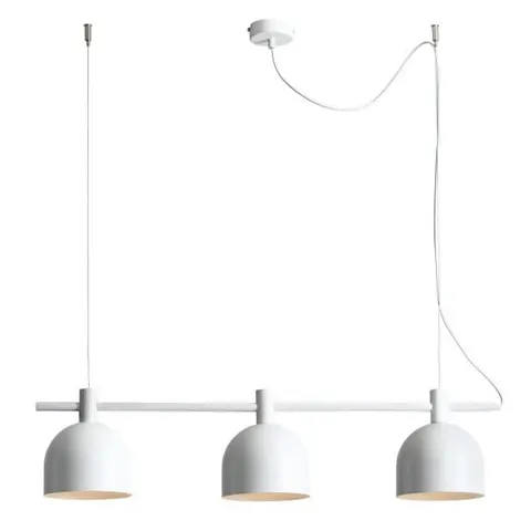 Lampa wisząca BERYL III biała