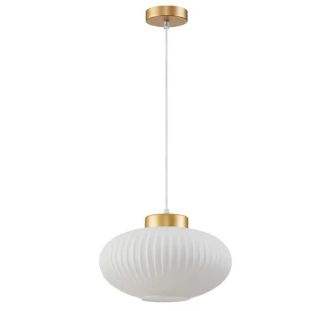 Lampa sufitowa wisząca GROSTE złota