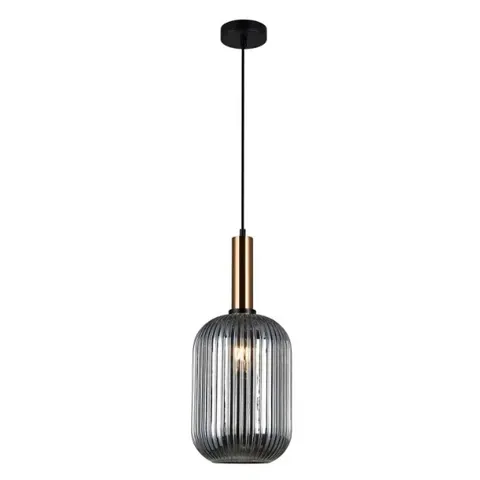 Lampa wisząca ANTIOLA 1L mosiężna