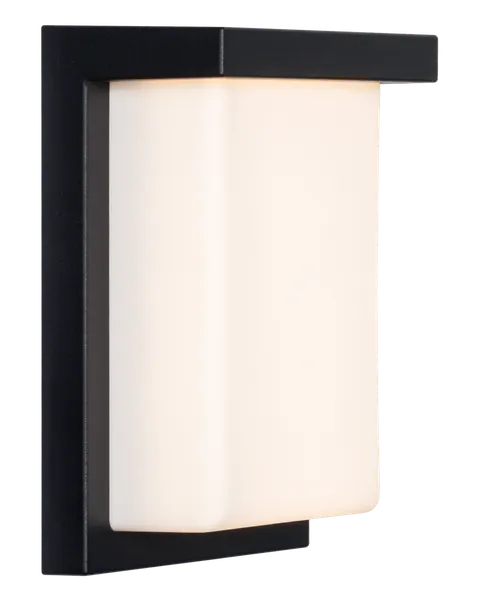 Lampa zewnętrzna, kinkiet czarny ALBA
