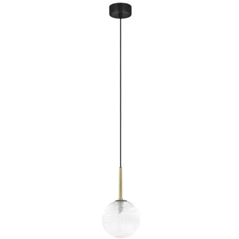 Lampa wisząca czarna AURA
