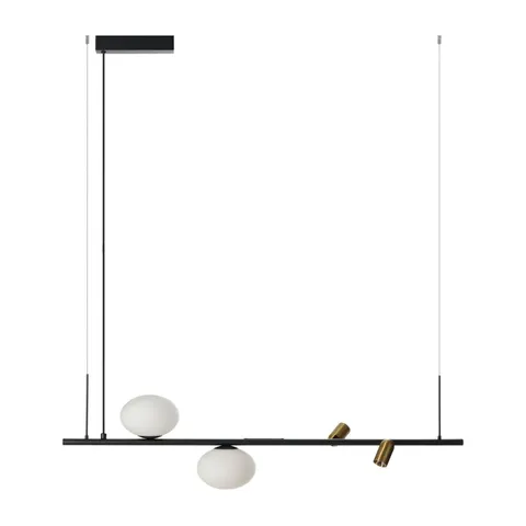 Lampa sufitowa wisząca TRASIMENO czarna