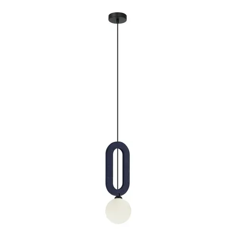 Lampa wisząca MASSO niebieska