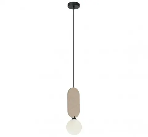 Lampa sufitowa, wisząca LORENZO beżowa