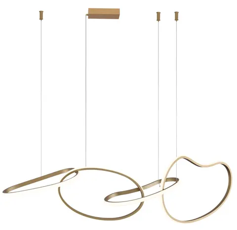 Lampa wisząca FONTE złota