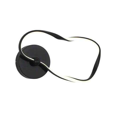 Kinkiet AMAYA czarny 20W LED CCT Italux WL-22782-BL