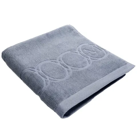 Ręcznik kąpielowy Monogram OPUS 70x140cm szary
