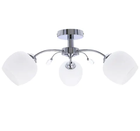 Lampa sufitowa chromowana ESTAR