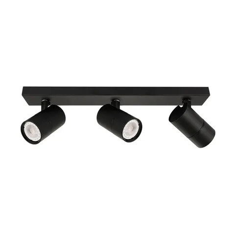 Spot LACONI 3xGU10 czarny tuba reflektor Italux SPL-2813-3B-BL