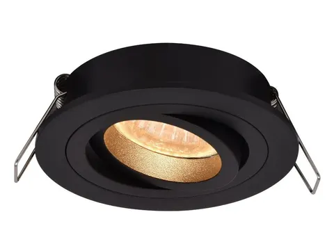 Lampa sufitowa, podtynkowa CHUCK czarna