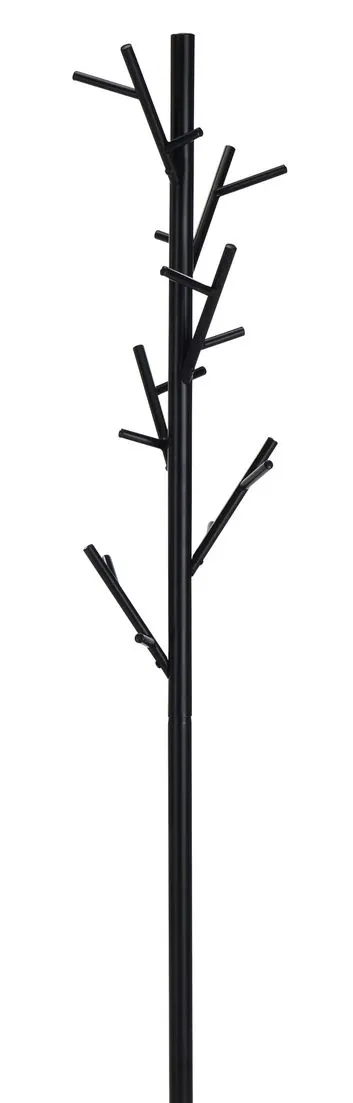 Wieszak stojący metalowy W33 czarny