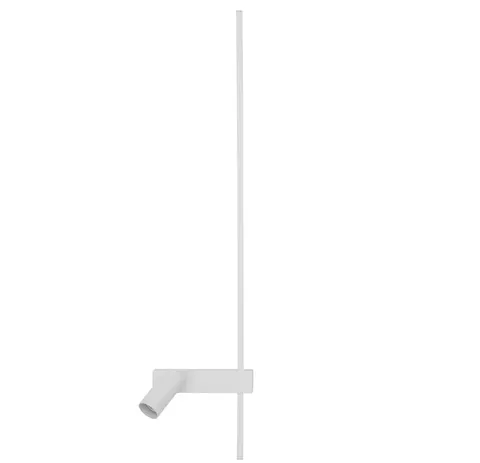 Biały kinkiet listwa ledowa 80cm i tuba GU10 Nowodvorski 11580 Easy Led Right 11W 3000K CRI90