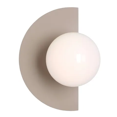 Lampa ścienna, kinkiet LOOP beżowy