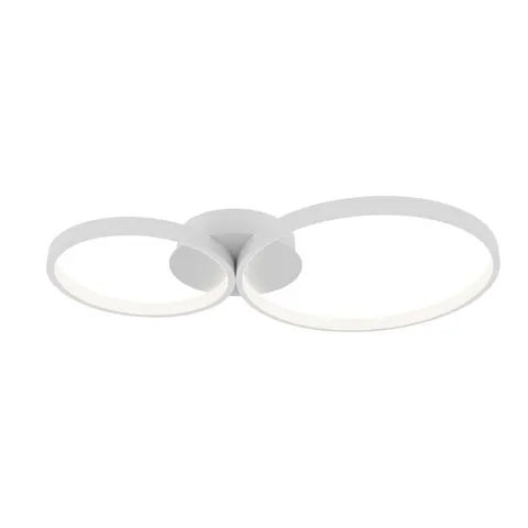 Plafon MAVER biały 30W LED 35cm Ringi 2 Italux 3000K - 6000K 2100Lm Italux SPL-20452-2-WH